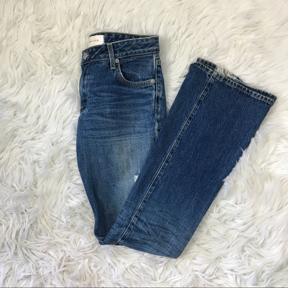 PAPER DENIM & CLOTH DISTRESSED JEANS